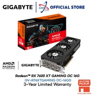 GIGABYTE AMD RX 7600 XT GAMING OC 16GB DDR6 GRAPHICS CARD ( GV-R76XTGAMING OC-16GD )