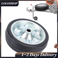 loloshop 8 Inch RV Jack Wheel Heavy Duty 1500lbs Load Capacity Trailer 54mm Rim Swivel Caster