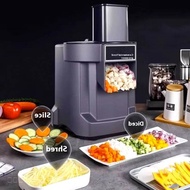 ที่ตัดผักเชิงพาณิชย์ ฟังก์ชันหลายอย่าง เครื่องตัดและหั่นผักอัตโนมัติสำหรับผัก แครอท มันฝรั่งเครื่อง