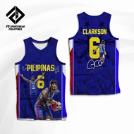 GILAS PILIPINAS JORDAN CLARKSON FD CONCEPT FULL SUBLIMATED JERSEY