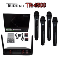Trident 4 channel VHF wireless microphone TR-4500