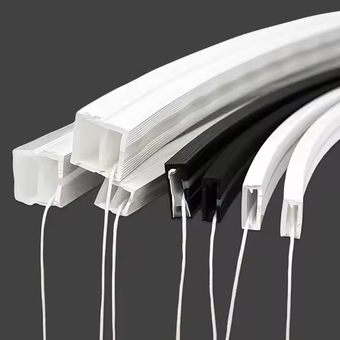 Led Neon Silicone Flexible Light Tube IP67 Waterproof Suitable for WS2812B WS2811 5050 RGB 5mm 8mm 1