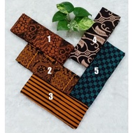KATUN Sogan Stamped Batik Fabric - Batik Fabric - Metered Batik Fabric - premium Batik Fabric - premium Metered Batik Fabric - Pekalongan Batik Fabric - Prima Cotton Fabric - Pekalongan Batik Fabric