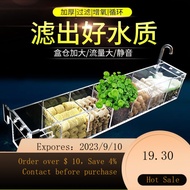 NEW Fish Tank Aquarium Filter Small Circulating Water Purification Three-in-One Upper Filter Filter Box Waterfall Drip