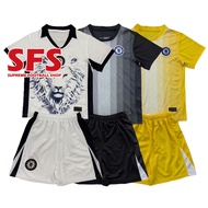 【SFS】 2025-26 Chelsea Jersey Football Soccer Jersey Kid and Adult  Kit（Top+shorts）