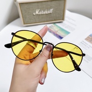 Fashion Retro Sunglasses  Metal Sunglasses Ins Personality Irregular Net Red Sunglasses
