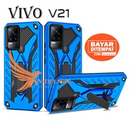 CASE HP VIVO V21 casing standing robot hard case NEW cover