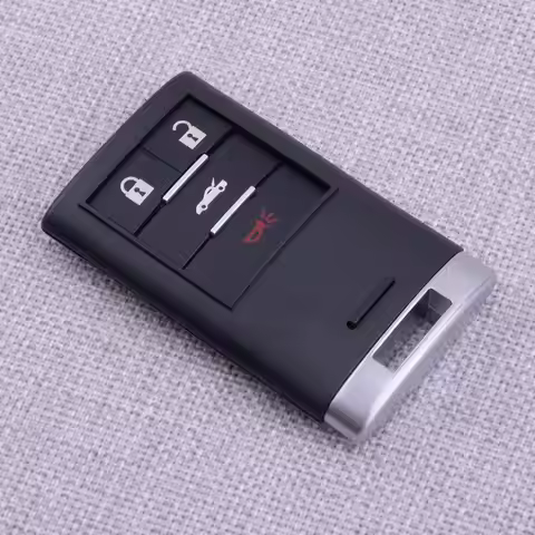 M3N5WY7777A 4 Buttons Remote Key Fob Shell Case Fit For Chevrolet Corvette 2008-2013 Cadillac XLR 20