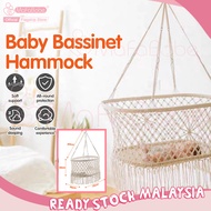 Mafababe Baby Cradle Hammock Baby Cot Crib Baby Rocking Chair Indoor/Outdoor Hanging Basket Baby Swi