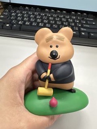 Dinotaeng Papa Quokka（袋鼠爸爸）打槌球 公仔 擺設