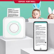 Mini Portable Thermal Printer Mobile Printer Photo Mini Printer Picture Printer Sticker