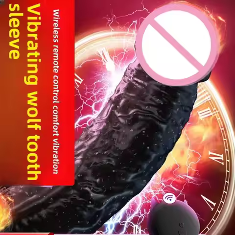 Internal Vibration Enhanced Pleasure Realistic Silicone Dildo Wireless Remote Control 10 Vibration M
