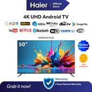 Haier 50" 4K UHD Google Android TV / Television / 电视 with HDR Dolby Audio H50K6UG PLUS