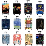 [Msia Stock] - Extra Thick Luggage Cover Protector Suitcase Elastic Sarung Beg Bagasi Pelindung Baga