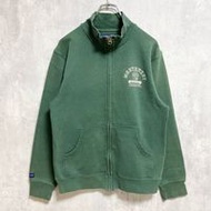 เสื้อสเวตเชิ้ตแขนยาวมีซิป JANSPORT มือสอง มหาวิทยาลัยนอร์ทเวสต์มิสซูรี สีเขียว ไซส์เล็ก