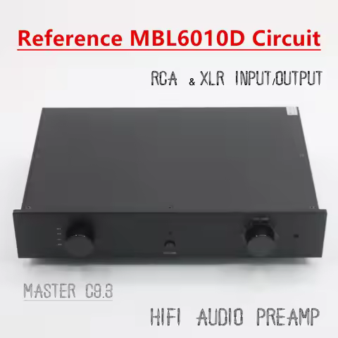 STR601C Finished Based on MBL6010D HiFi Audio Preamplifier With RCA & XLR Input and Output Home Audi