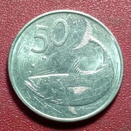 Koin Cook island 50 Cents - Elizabeth II (4th portrait)