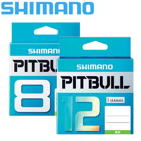 SHIMANO Fishing Line PITBULL 150M/200M PE Braided X8/X12 Fishing Lines Green made in Japan high stre
