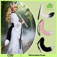 [oddsolshop] pekanbaru/ Cosplay Anime Fox Tail Costume AccessoriesGirl Fox Tail Costume Kawai Joshi