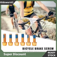 [kidsworld1.sg] 6pcs Mi Xim 18mm Bike Screws M6 Bicycle Stem Fixing Bolt for Disc Brake V Brake