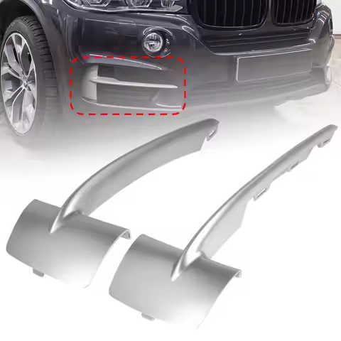 51117303113 51117303114 Front Bumper Grille Trim Molding ABS For BMW X5 F15 35i 35ix 35dx 40ex 2014 
