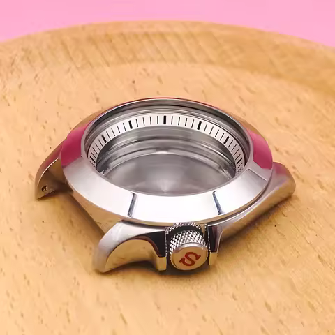 Mod Seiko Watch Case SKX007 SRPD 41mm Watch Cases Fit NH35 NH36 7S26 4R Automatic Movement 28.5mm Di