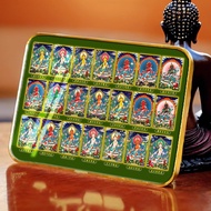 [Buddha Statue Ornaments] 21 Tara Portrait HD 21 Tara Green Tara Portrait Buddha Hall Painting Ornam