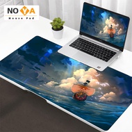 [one piece] NOYA Large Gaming Mouse Pad Lockedge Mouse Mat For Laptop Computer Keyboard Pad Desk Pad For Dota 2 gamer mouse pad for laptop