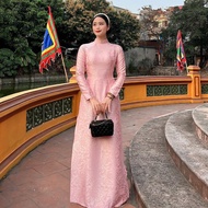 Hong Gam ao dai, traditional ao dai, photography ao dai, CNY ao dai, youthful grandmother's ao dai