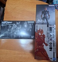 Shf black sun 初變身 掌動 影月 shadow moon 螳螂 怪人 shodo 幪面超人 Kamen rider 非  真骨雕 csm dx 腰帶