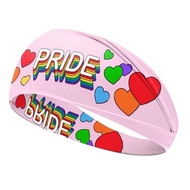 allnewallshop ผ้าคาดหัวสีรุ้ง ผ้าผูกผมสีรุ้ง Lgbtq+ pride month มีบริการเก็บเงินปลายทาง