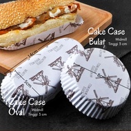 Round-oval Bakery Bread Case Paper Cup / Bread Mat Paper