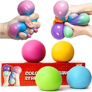 Stress Balls for Kids - Squishy Stress Ball Fidget Toys Small Stress Balls Nedoh Stress Balls Color Changing Sensory Stress Balls Anxiety Relief Squeeze Toys