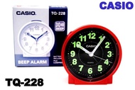 Casio Travel Table Top Alarm Clock TQ-228