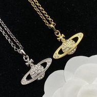 Saturn Chain High Pendant Style Necklace Accessories Feel Chain Clavicle Hot Girl Version Hanging Pl