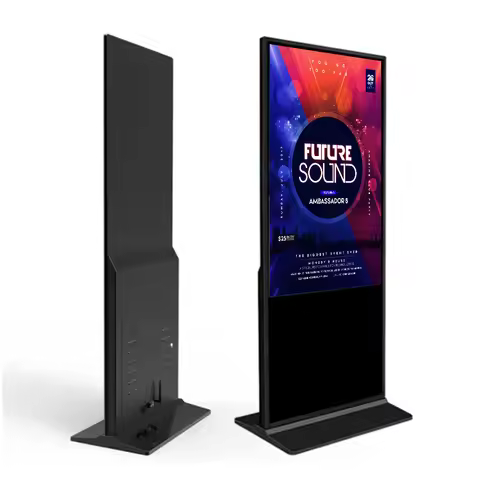 Custom Floor Standing Advertising Screen Kiosk Advertising Display Advertising Screen Totem Kiosk