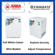 FRIGIGATE F100LV CHEST FREEZER BOX 100 LITER 1 RAK BASKET FRIGIGATE F100 LV F-100 LV F-100LV