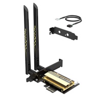 WAVLINK AX210 WiFi 6E PCIe WiFi Card with Bluetooth 5.3 for PC  WAVLINK AX210 WiFi 6E PCIe Kad WiFi 