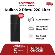 POLYTRON Kulkas 2 Pintu Belleza 220 liter PRM 23DMY