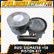 SIGMA250 Piston Kit Set for Rusi Motorcycle/SIGMA250 +25/SIGMA250 +50 Piston Kit/rusi 125 parts and 