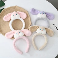 Cute Bunny Ears Headband Cartoon Bunny Doll Headband Easter Party Decoration Headwear