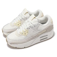 Nike 休閒鞋 Air Max 90 LV8 女鞋 厚底 增高 米白 氣墊 膠底 FD4328-100