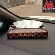 Tissue Box Holder Tissue Box Car Dashboard LV Brown Box