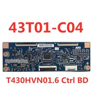 43T01-C04 1Pc Tcon Board T430hvn01.6 Ctrl Bd 43T01-C04 Tv T-Con Logic Board For Ua43j5088acxxz,guara