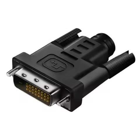 DVI Dummy Plug 4K 60Hz EDID Emulator for Headless GPU, Supports 3840x2160, 2560x1600, 1920x1080@120H