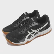 Asics 排羽球鞋 Upcourt 5 男鞋 黑 入門款 膠底 支撐 穩定 室內運動鞋 1071A086001