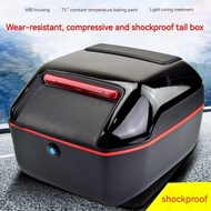 New motorcycle rear seat storage box motorcycle tailbox retro motorcycle storage box rear trunk gene