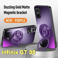 For infinix GT 30 5G 2025 AG Frosted Matte Stand Back Cover For Infinix GT 30 Pro GT30 GT30Pro Infin