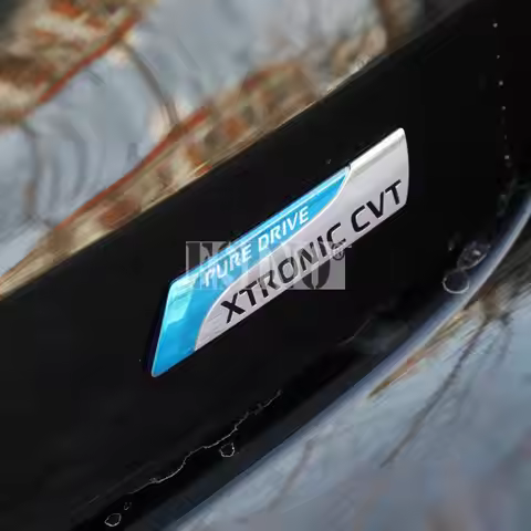 3D Pure Drive XTRONIC CVT ABS Adhesive Emblem Rear Trunk Badge Fender Sticker Body Decal for Nissan 
