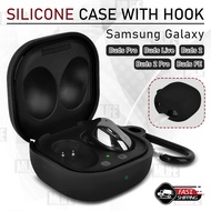 เคส Samsung Galaxy Buds 2 Pro / 2 / Pro / Live / FE พร้อมห่วงคล้อง มองเห็นไฟ ชาร์จได้ ไม่ต้องถอดเคส 